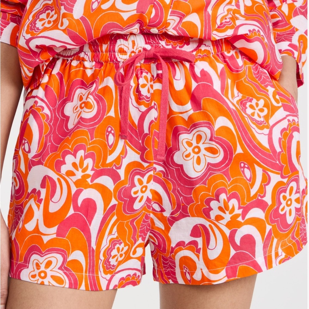 Playa Lucila Retro Top and Matching Shorts 2-Piece Set - Sz Large - Picture 6 of 16